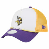 Minnesota Vikings New Era Women's Friendship Bracelet 9FORTY Adjustable Hat White/Purple