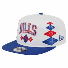 Buffalo Bills New Era Argyle 19TWENTY Adjustable Hat White