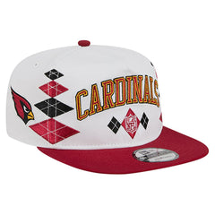 Arizona Cardinals New Era Argyle 19TWENTY Adjustable Hat White