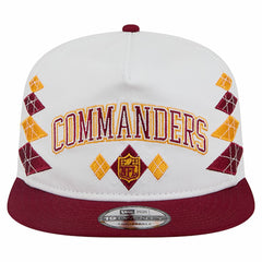 Washington Commanders New Era Argyle 19TWENTY Adjustable Hat White