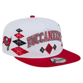 Tampa Bay Buccaneers New Era Argyle 19TWENTY Adjustable Hat White