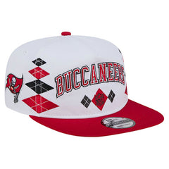 Tampa Bay Buccaneers New Era Argyle 19TWENTY Adjustable Hat White
