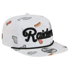 Las Vegas Raiders New Era Team Cheer 19TWENTY Snapback Hat White