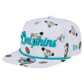 Miami Dolphins New Era Team Cheer 19TWENTY Snapback Hat White