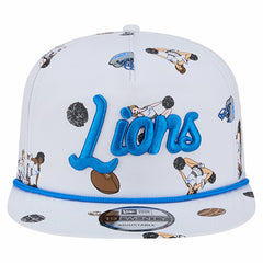 Detroit Lions New Era Team Cheer 19TWENTY Snapback Hat White