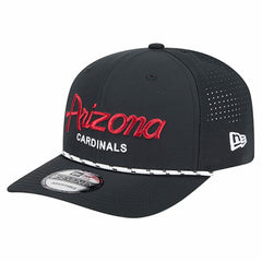 Arizona Cardinals New Era Script 9SEVENTY Adjustable Hat Black