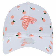 Atlanta Falcons New Era Women's Fruit Pattern 9TWENTY Adjustable Hat White
