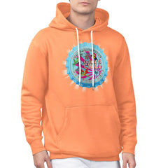 New York Mets Margaritaville Chill Bottle Cap Fleece Pullover Hoodie - Orange Hoodies