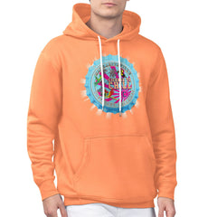 Cleveland Guardians Margaritaville Chill Bottle Cap Fleece Pullover Hoodie - Orange Hoodies