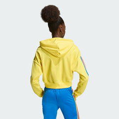 Colombia National Team Women's FIFA x World Cup Alphaskin Cropped Hoodie Yellow