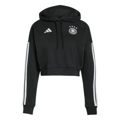 Germany National Team Women's FIFA x World Cup Alphaskin Cropped Hoodie Black