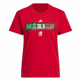 Mexico National Team Women's Jersey Hook T-Shirt Red