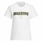 Argentina National Team Women's Jersey Hook T-Shirt White