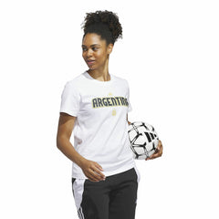 Argentina National Team Women's Jersey Hook T-Shirt White
