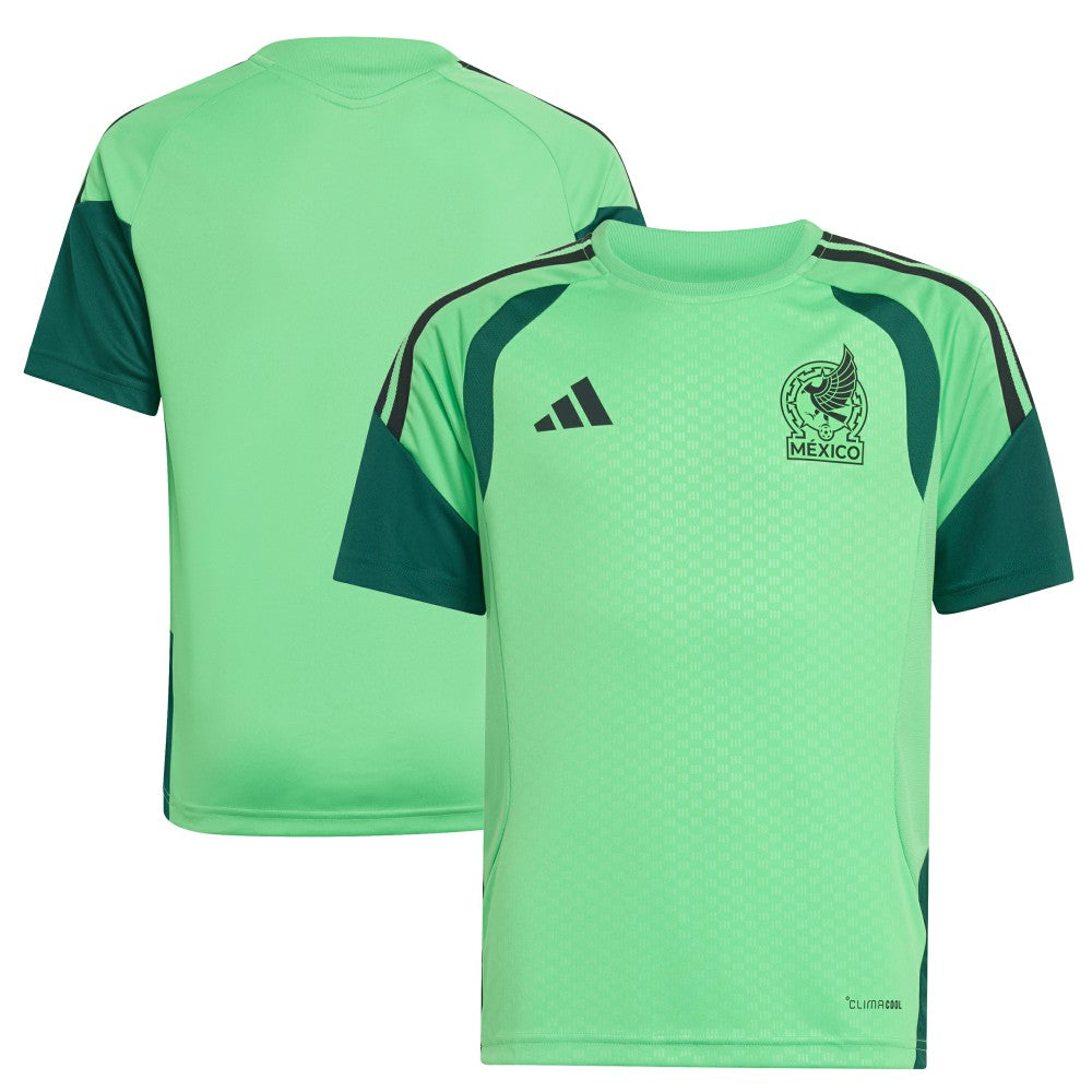 Mexico National Team Youth FIFA x World Cup 2026 Tiro Training Jersey Green