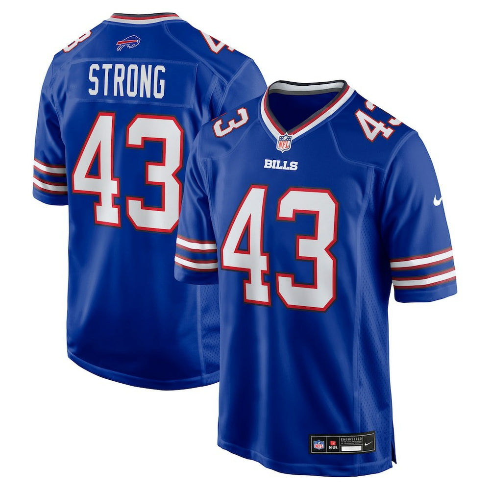 NFL Dorian Strong Buffalo Bills Team Game Jersey - Royal