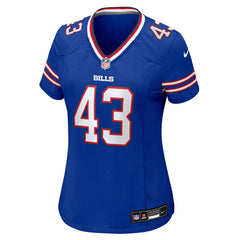 NFL Dorian Strong Buffalo Bills Women's Team Game Jersey - Royal