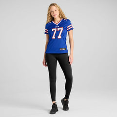 NFL Chase Lundt Buffalo Bills Women's Team Game Jersey - Royal