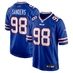 NFL T.J. Sanders Buffalo Bills Team Game Jersey - Royal