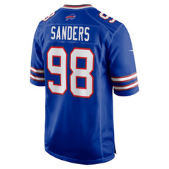 NFL T.J. Sanders Buffalo Bills Team Game Jersey - Royal