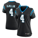 NFL Tetairoa McMillan Carolina Panthers Women's Team Game Jersey - Black