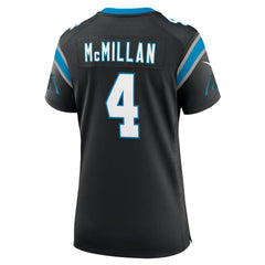 NFL Tetairoa McMillan Carolina Panthers Women's Team Game Jersey - Black