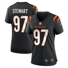 NFL Shemar Stewart Cincinnati Bengals Women's Team Game Jersey - Black
