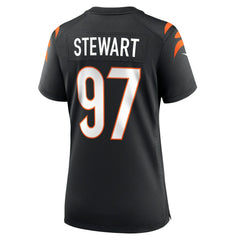 NFL Shemar Stewart Cincinnati Bengals Women's Team Game Jersey - Black