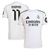 Rodrygo Real Madrid 2025/26 Home Replica Jersey White