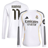 Rodrygo Real Madrid 2025/26 Home Replica Jersey White