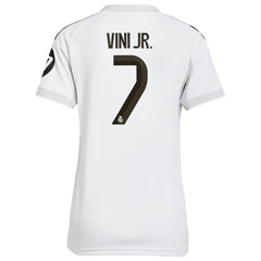 Vini Jr. Real Madrid Women's 2025/26 Home Replica Jersey White