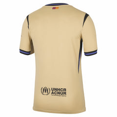 Barcelona 2025/26 Away Stadium Replica Jersey Gold