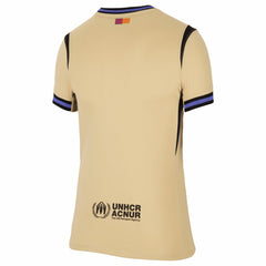 Barcelona Women's 2025/26 Away Stadium Replica Jersey Gold