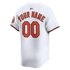 MLB Baltimore Orioles Nike Youth Home Custom Limited Jersey - White