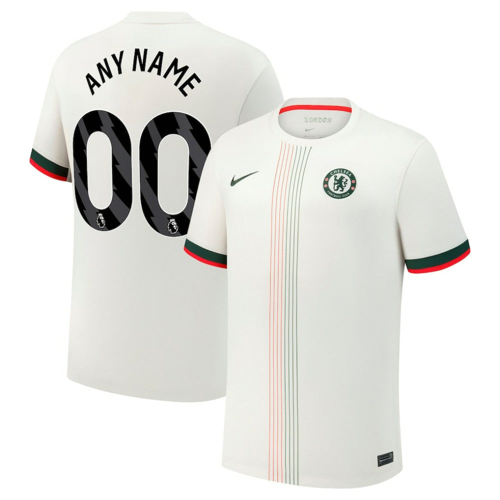 Chelsea 2025/26 Away Replica Custom Jersey Cream shop