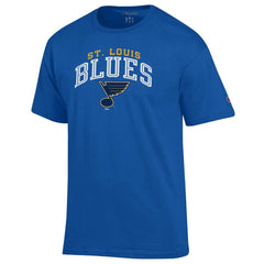 NHL St. Louis Blues Champion Primary Logo T-Shirt - Royal
