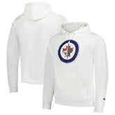 NHL Winnipeg Jets Champion Primary Logo 1-Hit Pullover Hoodie - White
