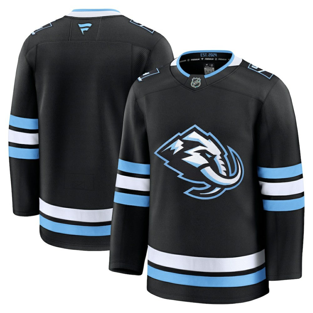 NHL Utah Mammoth Fanatics Home Premium Jersey - Black