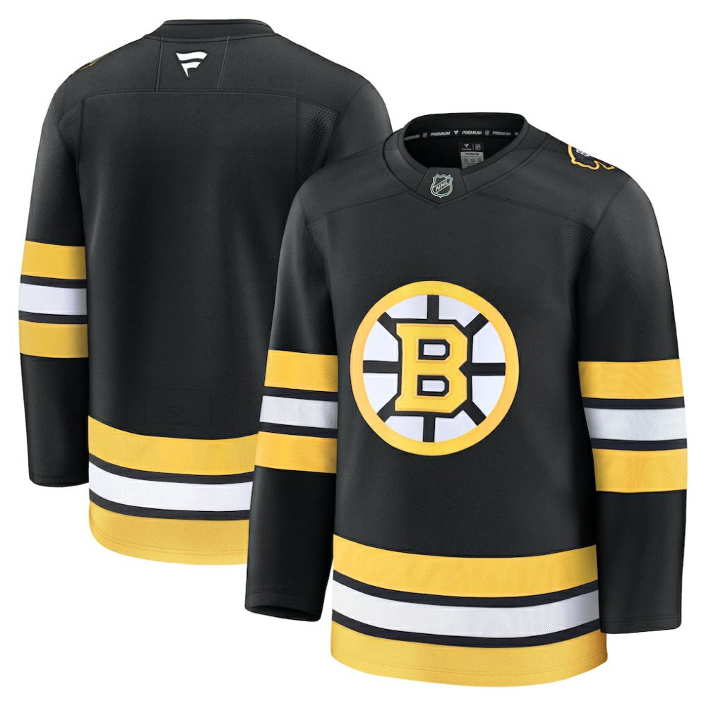 NHL Boston Bruins Fanatics Home Premium Jersey - Black