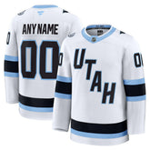 NHL,Custom Utah Mammoth Fanatics Away Premium Custom Jersey - White