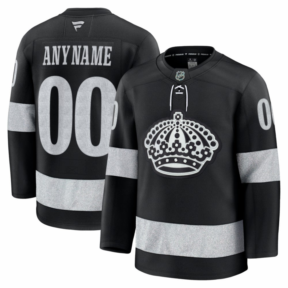 NHL Los Angeles Kings Fanatics Alternate Premium Custom Jersey - Black