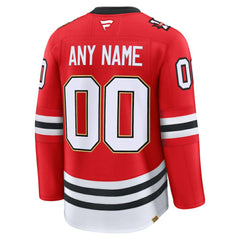 NHL Chicago Blackhawks Fanatics Centennial Premium Custom Jersey - Red