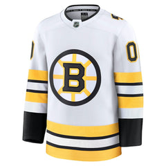 NHL,Custom Boston Bruins Fanatics Away Premium Custom Jersey - White