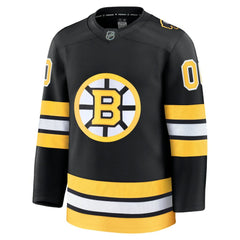 NHL Boston Bruins Fanatics Home Premium Custom Jersey - Black
