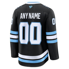 NHL Utah Mammoth Fanatics Home Premium Custom Jersey - Black