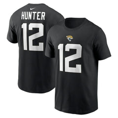 Travis Hunter Jacksonville Jaguars Name & Number T-Shirt Black