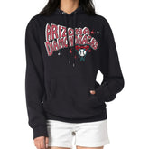 Arizona Diamondbacks Starter Women's Fireworks Fleece Tri-Blend Pullover Hoodie - Black Hoodies