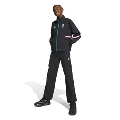 Liverpool Youth 2025/26 Club Anthem Full-Zip Jacket Black