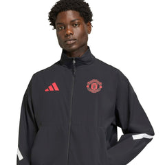 Manchester United 2025/26 Club Anthem Full-Zip Jacket Black