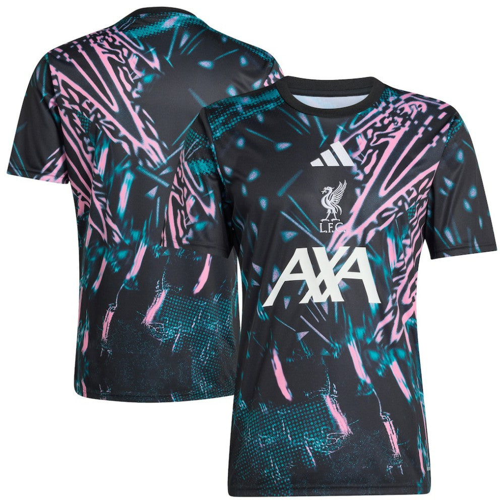Liverpool 2025/26 Pre-Match Training Jersey Black